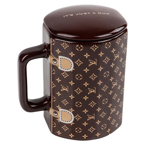 louis vuitton coffee cup price|louis vuitton drinking glass.